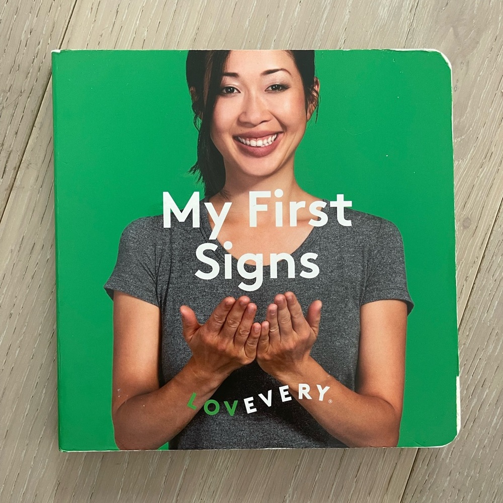 Lovevery “My First Signs” book
